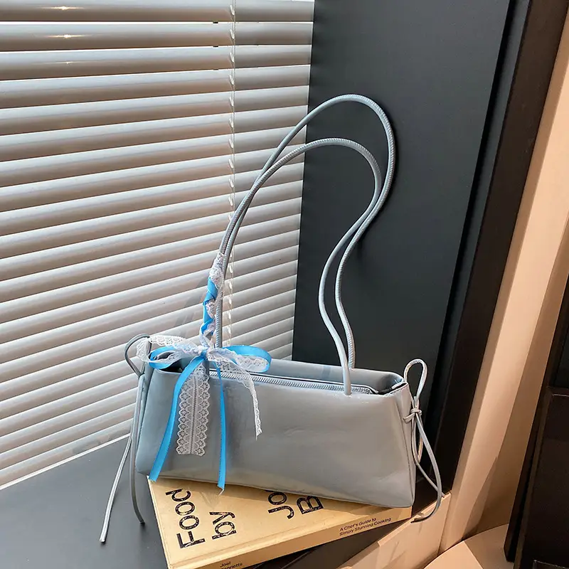 2025 White Niche Shoulder Bag for Women - Image 2