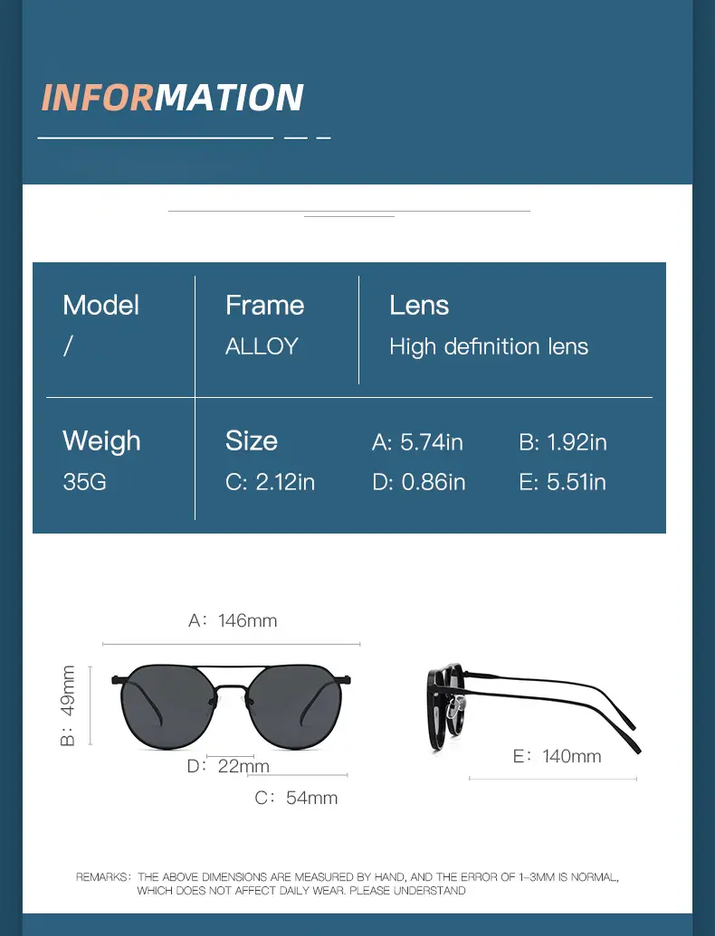 Polarized Sunglasses European American Metal Pilot Toad Large Frame Driving Fishing Glasses β feature 4