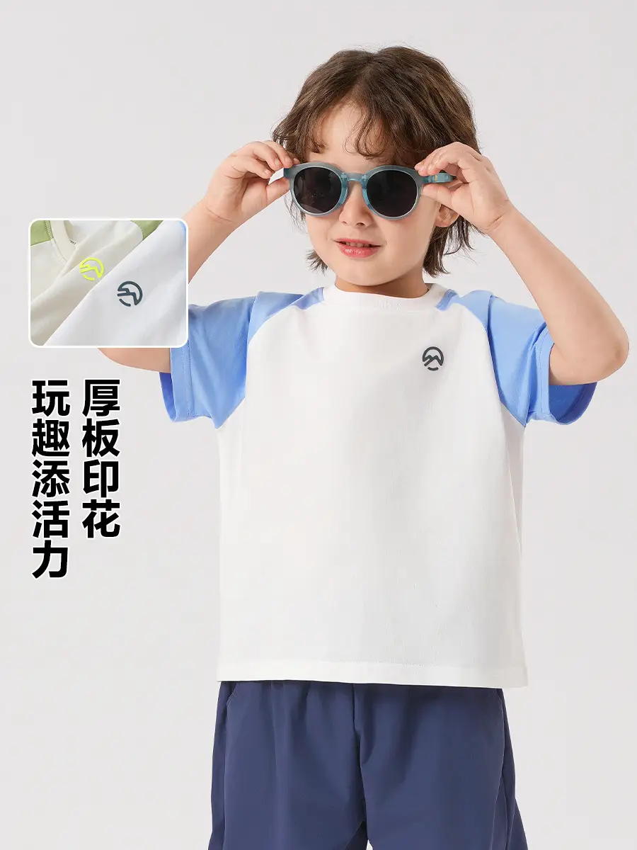Right European Boys T-Shirt Shorts Set Summer 2025 - Image 4