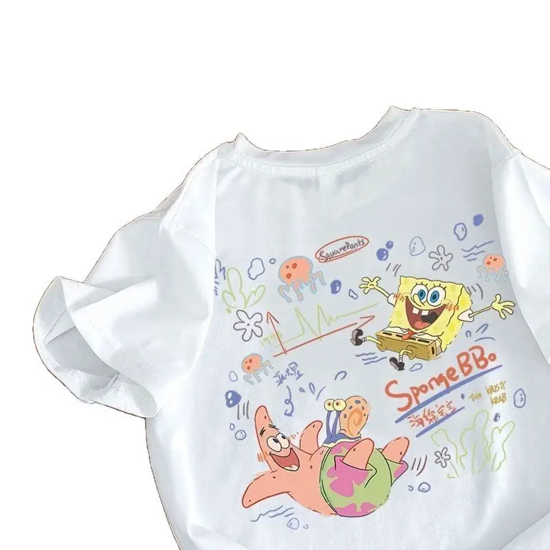 Boys Girls Cartoon Pink Cotton Summer Top Small Medium - Image 7