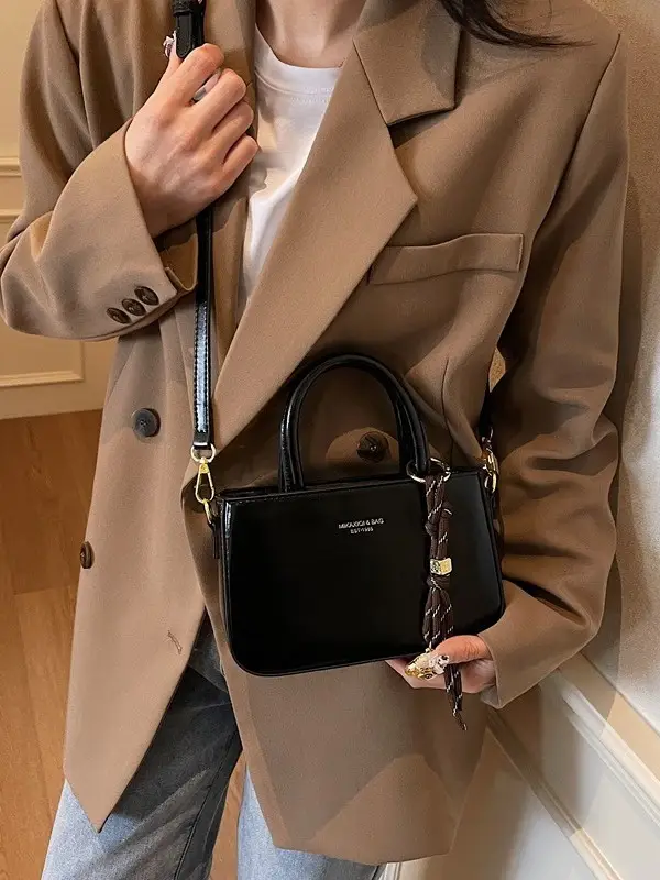 Women Shoulder Crossbody Bag Red Leather 2025 - Image 17