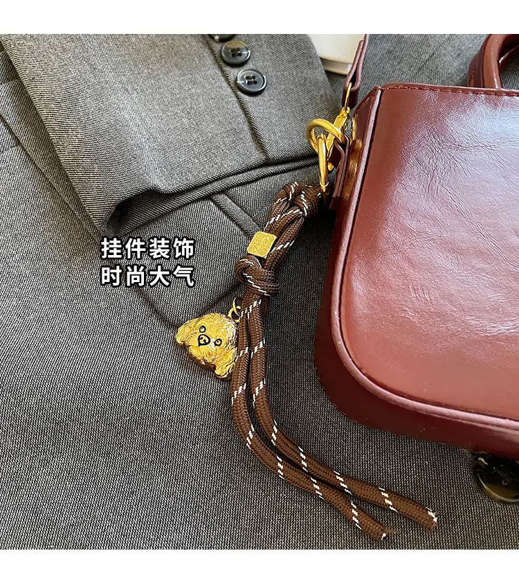 Women Shoulder Crossbody Bag Red Leather 2025 — feature 5