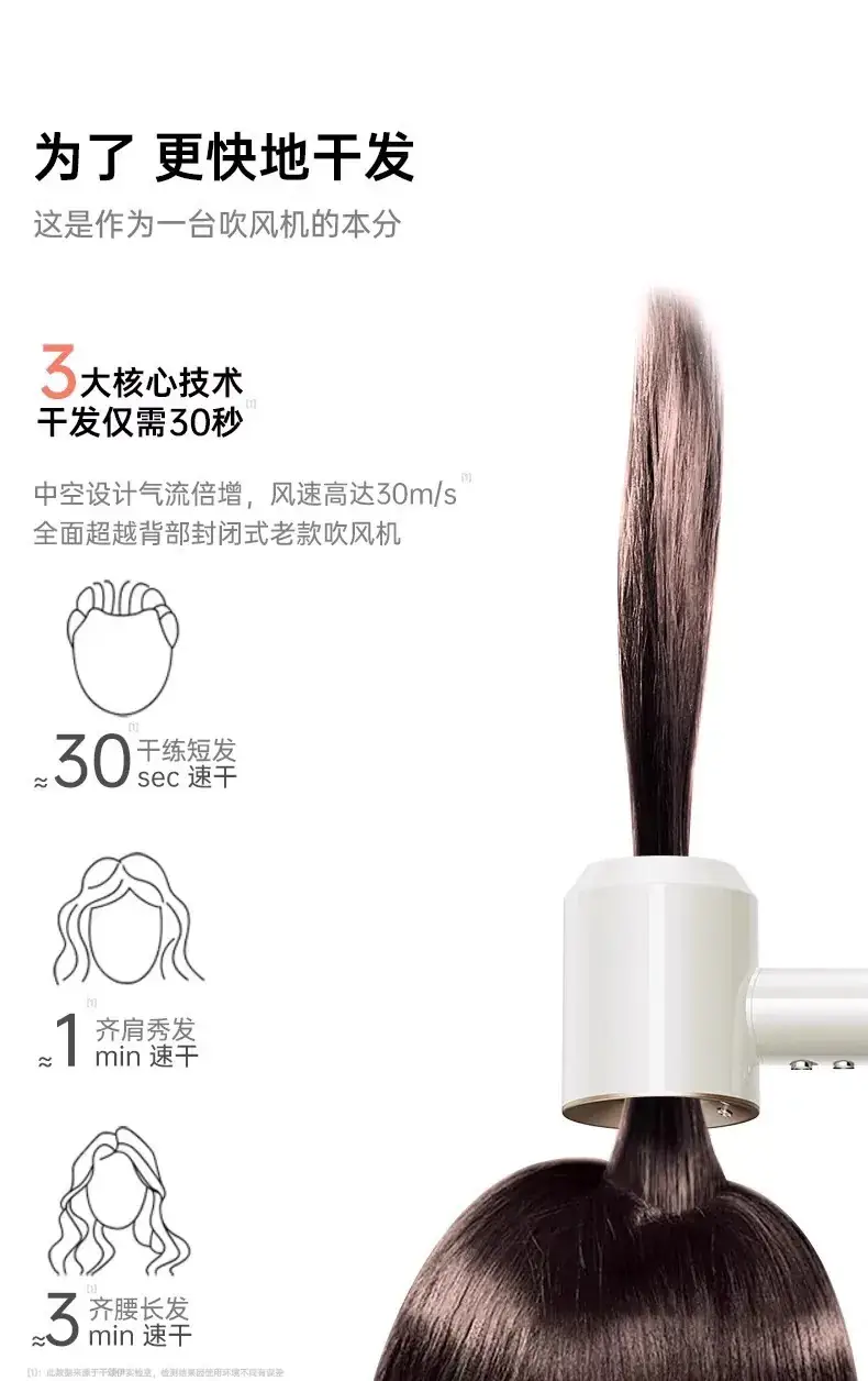 High-Speed Hair Dryer with Water Pipe & Rose Gold Design — feature 12