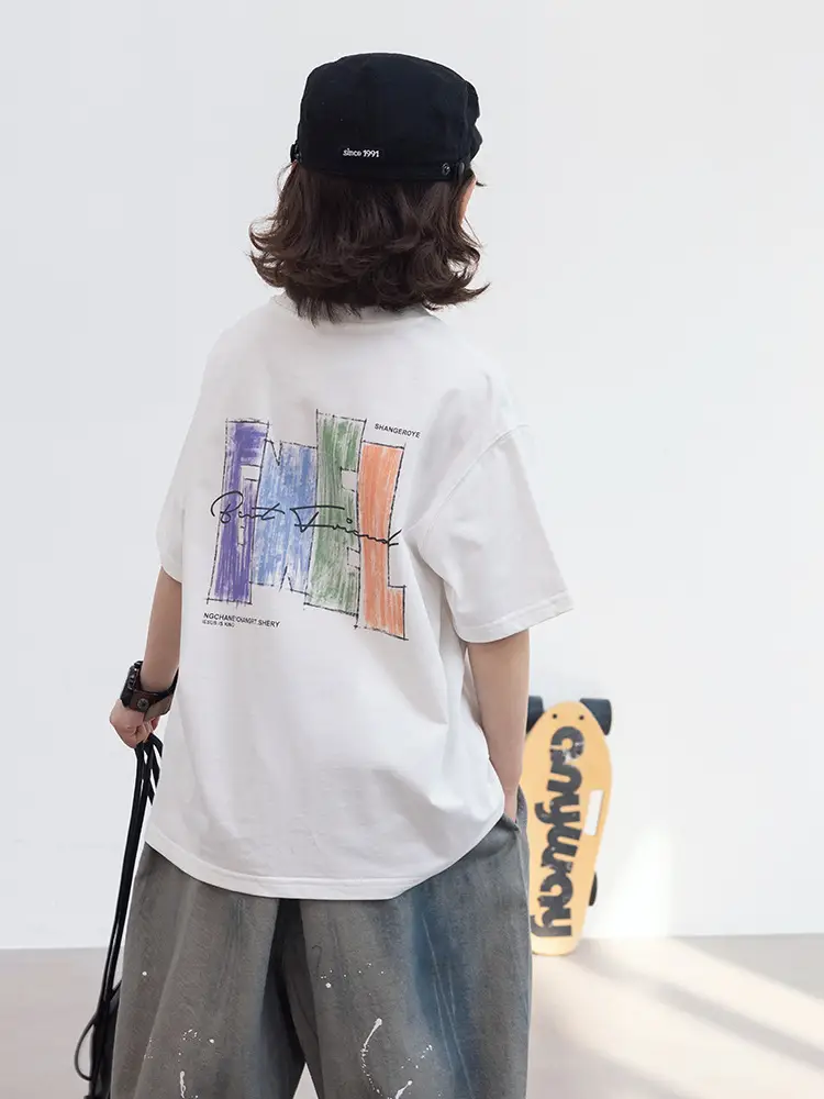 Boys T-shirt Summer 2025 Half Sleeve Stylisness - Image 5