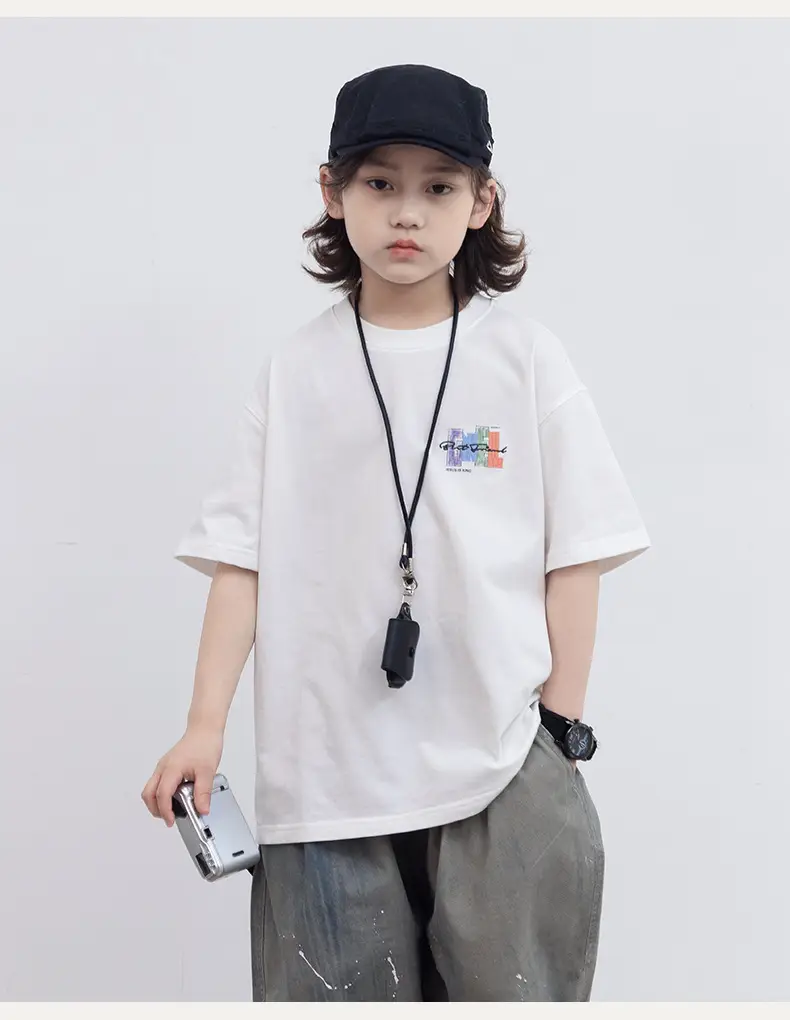 Boys T-shirt Summer 2025 Half Sleeve Stylisness — feature 12