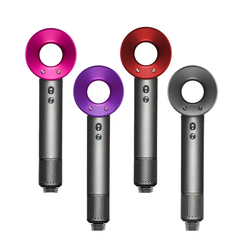 Negative Ion Hair Dryer Rose Red 23W High Speed - Image 6