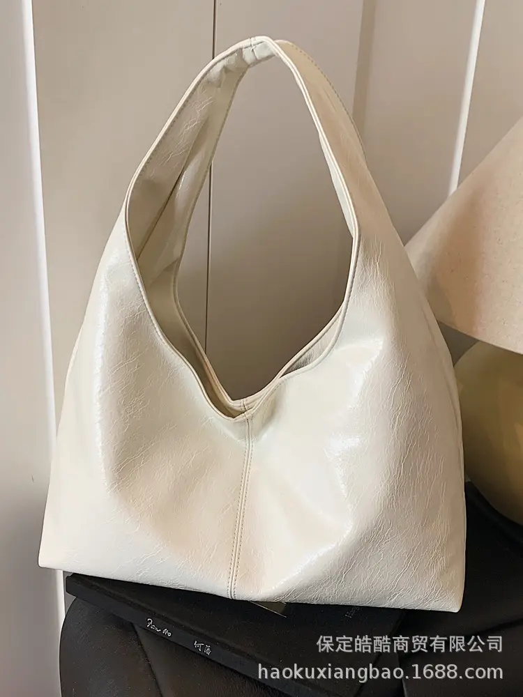 Women's Large Capacity Yellow Saffron Tote Bag - Image 3