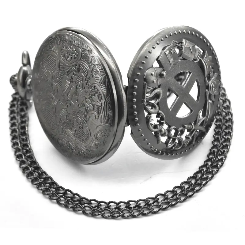 Pirate Skull Quartz Pocket Watch for Kids — feature 13