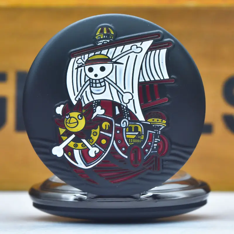 Pirate Skull Quartz Pocket Watch for Kids — feature 8
