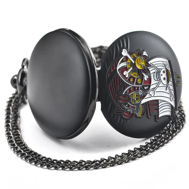 Pirate Skull Quartz Pocket Watch for Kids — feature 9