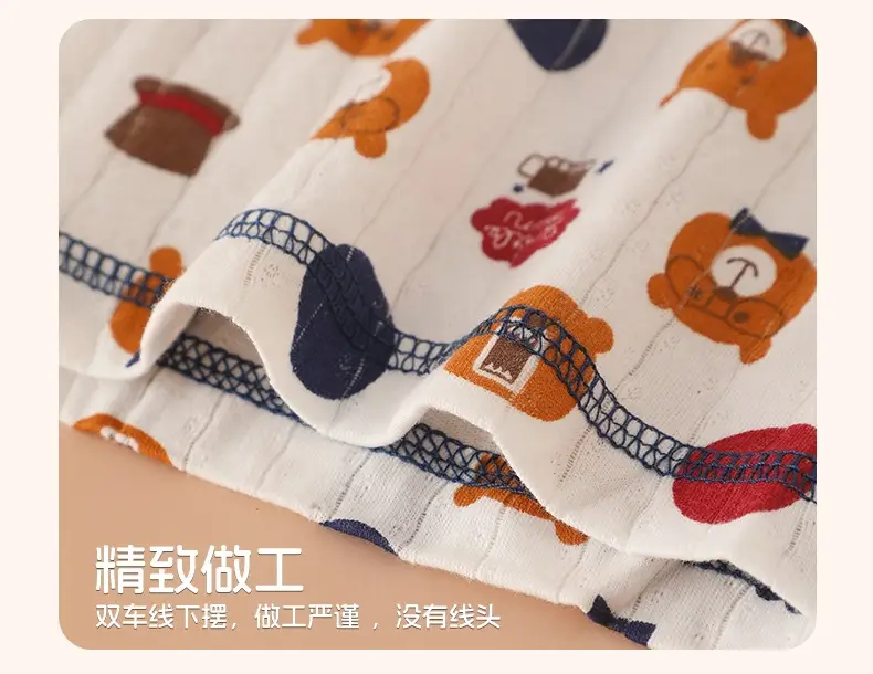 Boys Cotton T-Shirt Set White Kids Baby School — feature 11