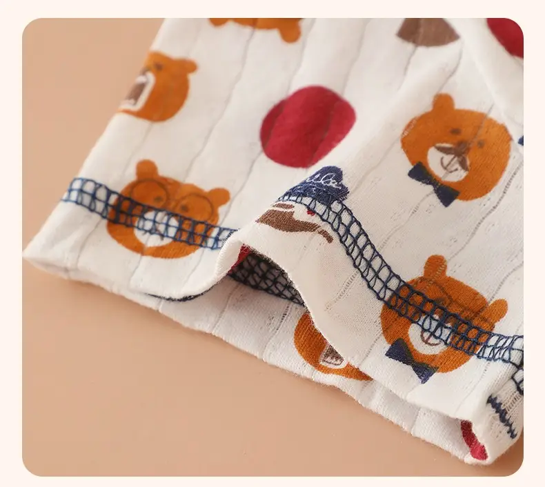 Boys Cotton T-Shirt Set White Kids Baby School — feature 17