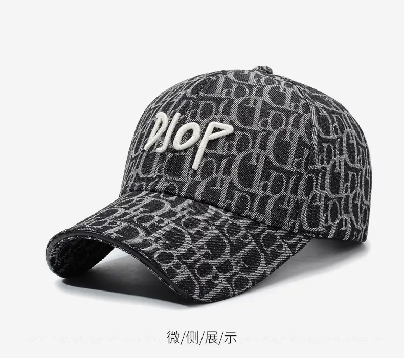 Unisex Graphic Baseball Cap with "DOP" Print — feature 10