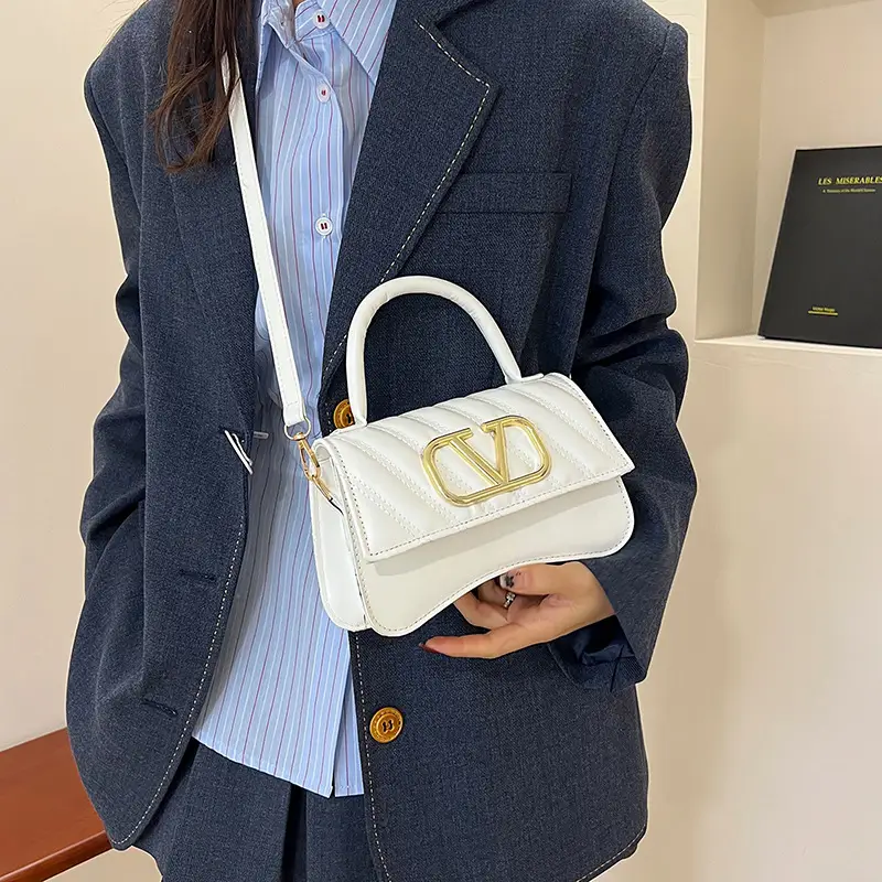 Pink LV-Branded Underarm Bag for Women - Image 7