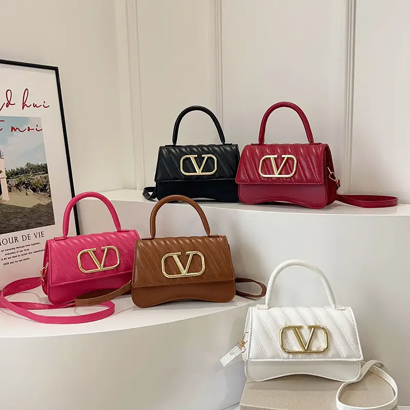 Pink LV-Branded Underarm Bag for Women - Image 9