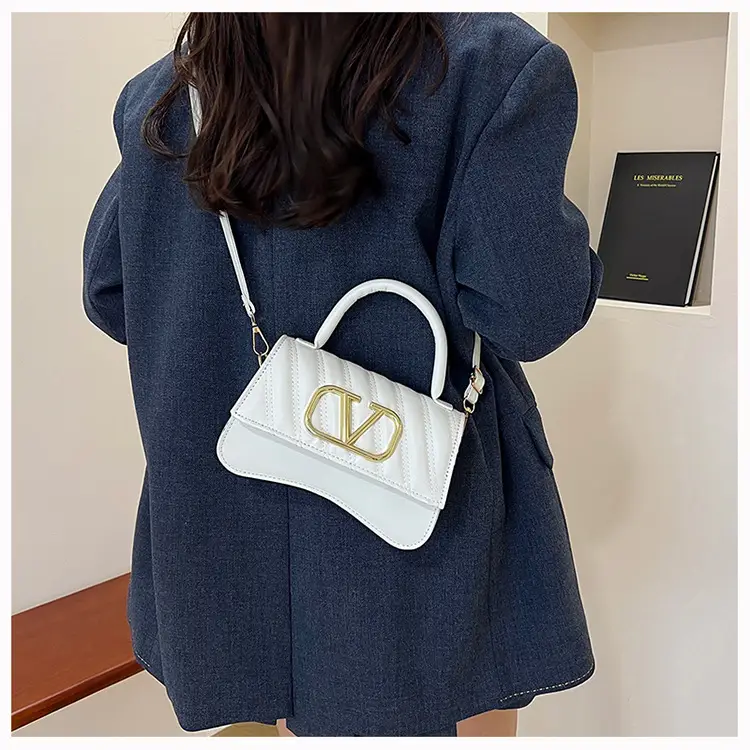 Pink LV-Branded Underarm Bag for Women — feature 10