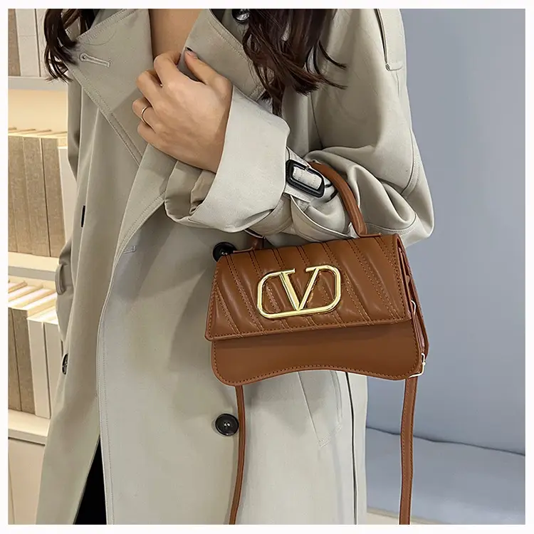 Pink LV-Branded Underarm Bag for Women — feature 14