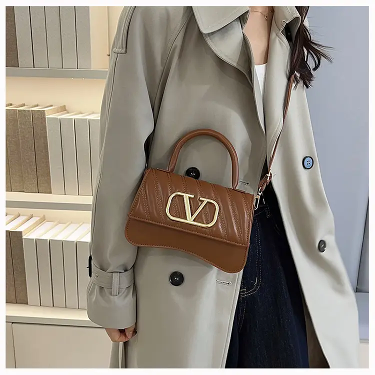 Pink LV-Branded Underarm Bag for Women — feature 15