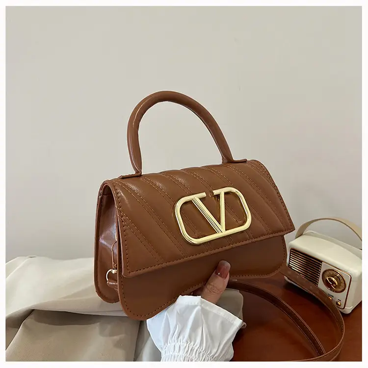 Pink LV-Branded Underarm Bag for Women — feature 19