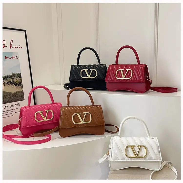 Pink LV-Branded Underarm Bag for Women — feature 23