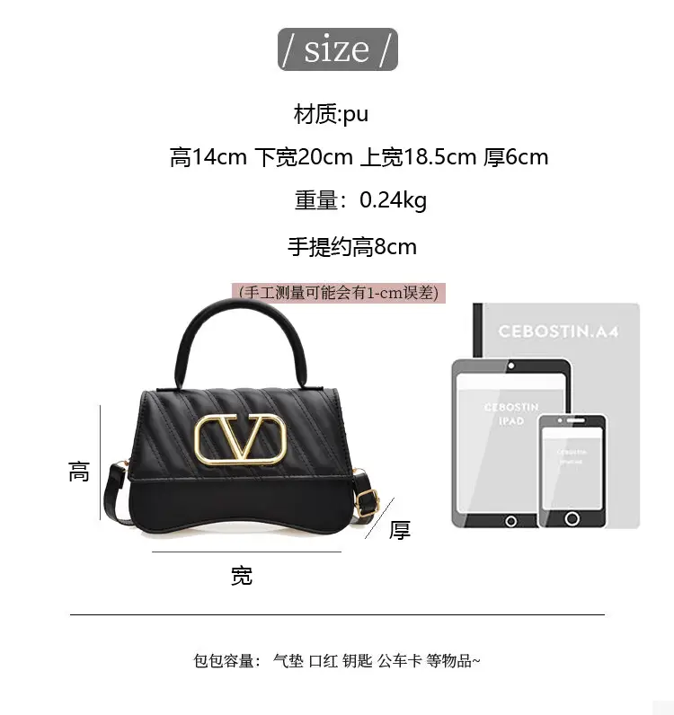 Pink LV-Branded Underarm Bag for Women — feature 3