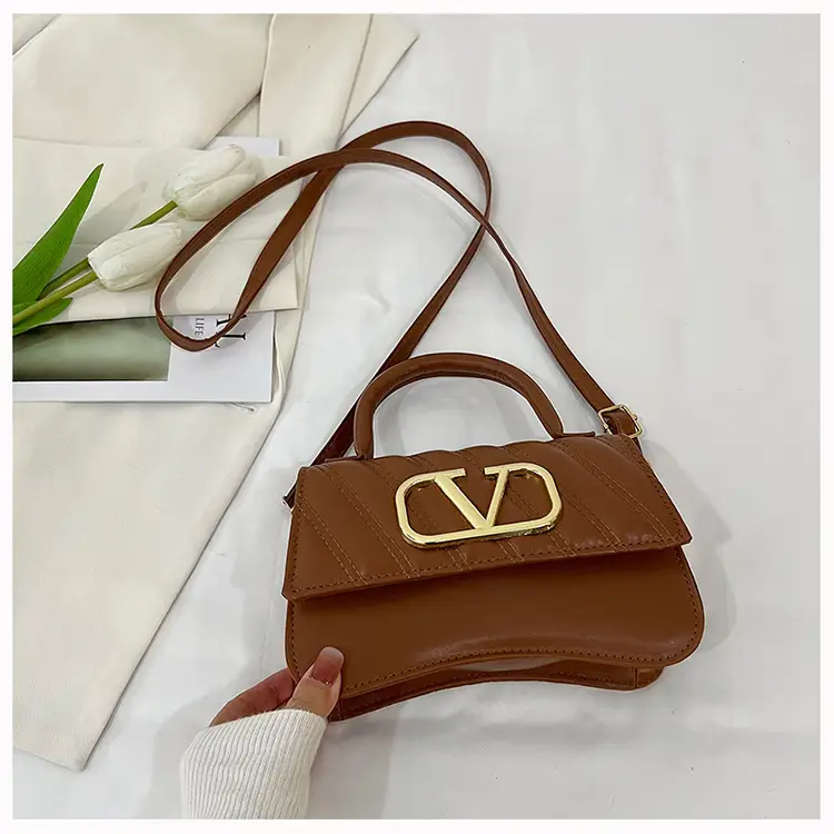 Pink LV-Branded Underarm Bag for Women - Image 5