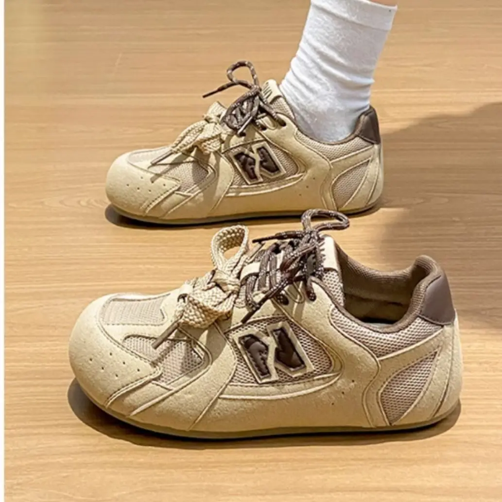 Women's White Mesh Casual Sneakers 2025 Summer - Image 6