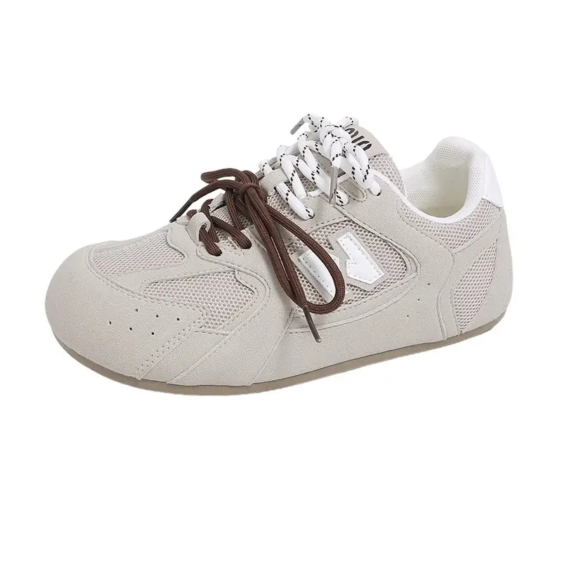 Women's White Mesh Casual Sneakers 2025 Summer - Image 2