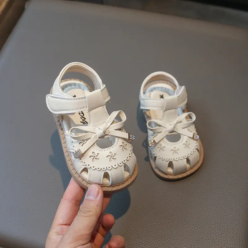 Baby Girl Princess Sandals Soft Sole 1-3Yrs