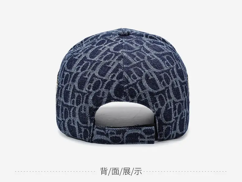 Men Women Blue Letter Suncap Cap Spring Summer — feature 12