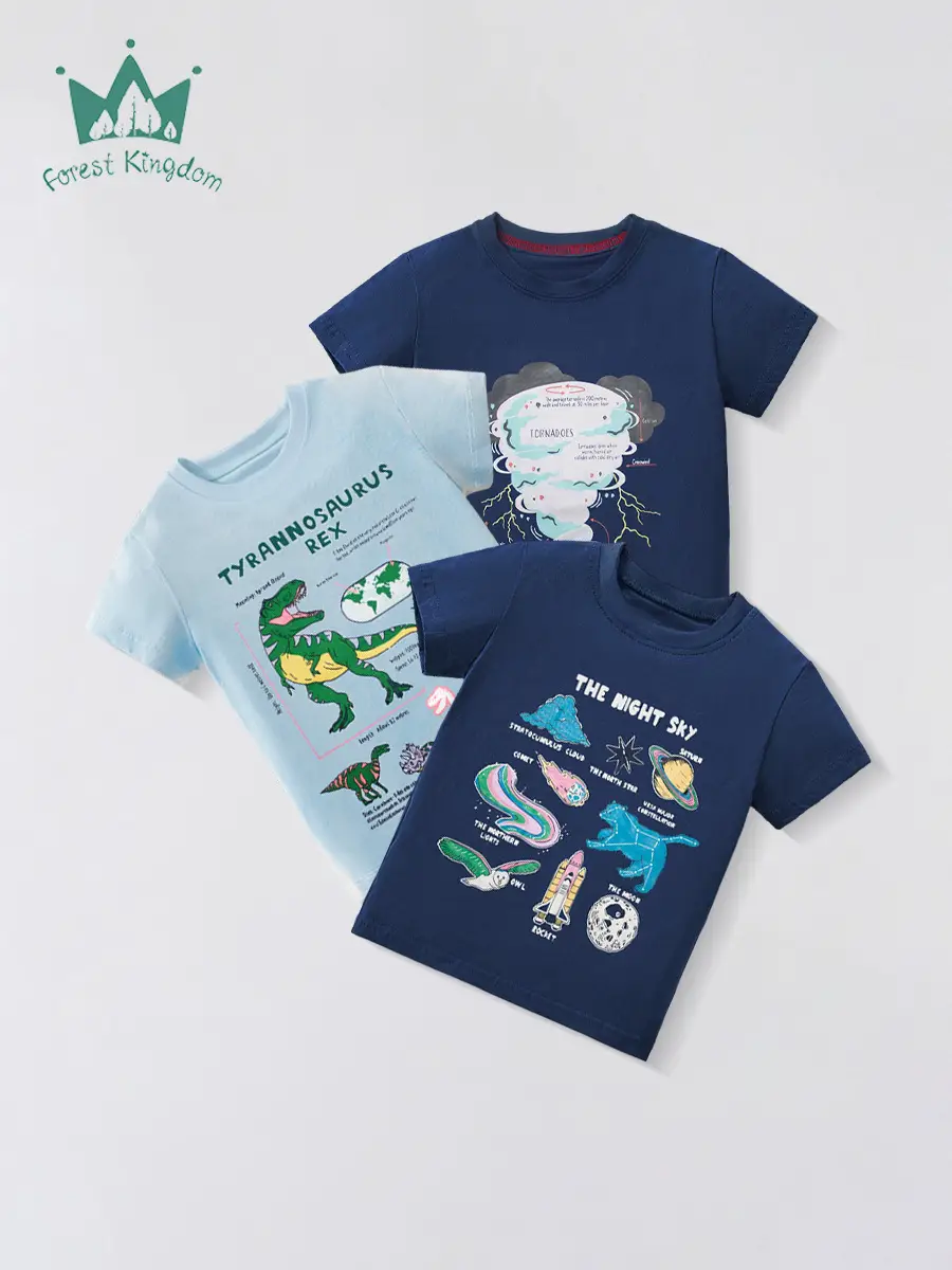 2025 Cartoon Animal T-Strips for Boys Summer Wear - Image 5