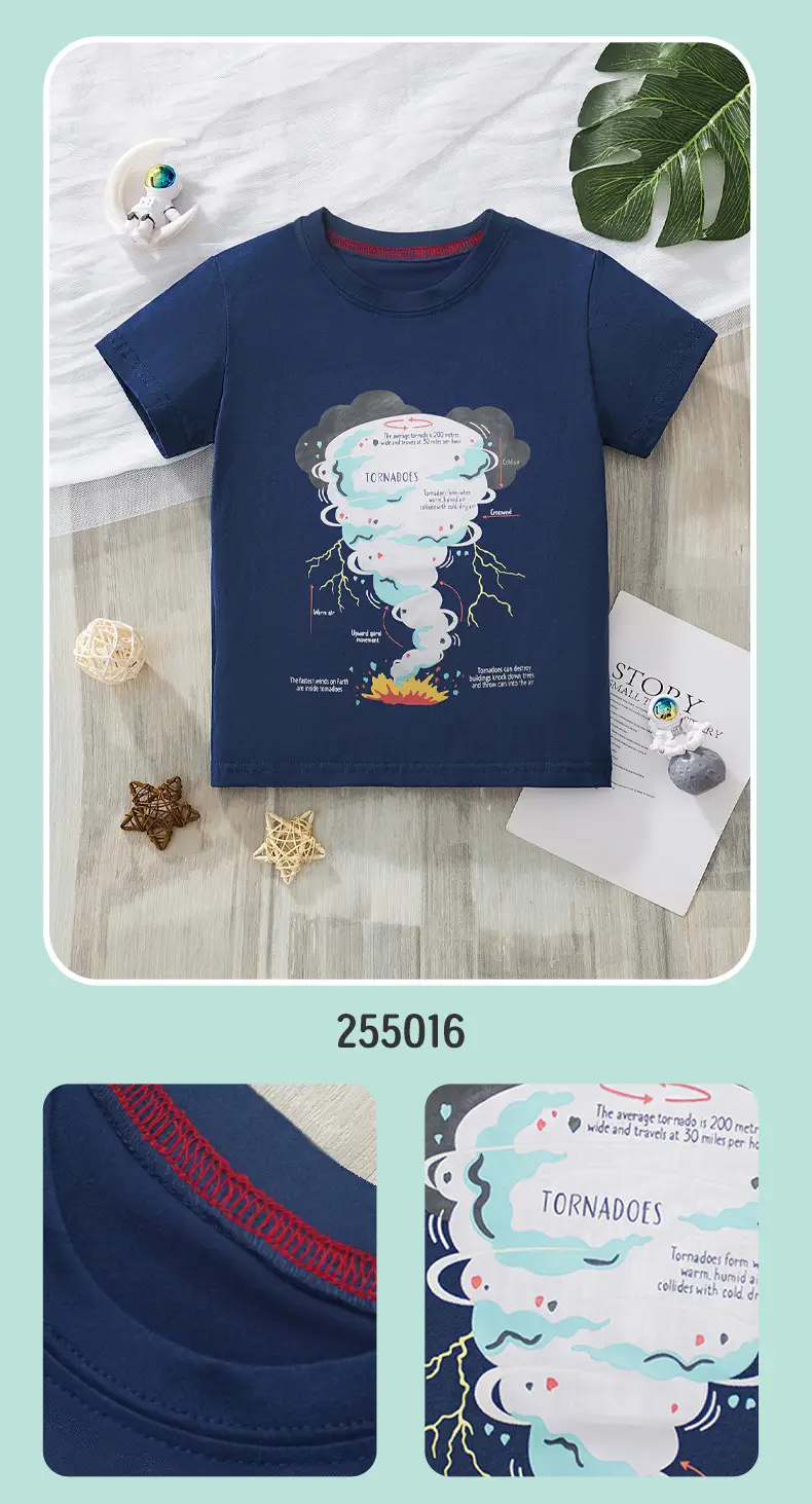 2025 Cartoon Animal T-Strips for Boys Summer Wear — feature 9