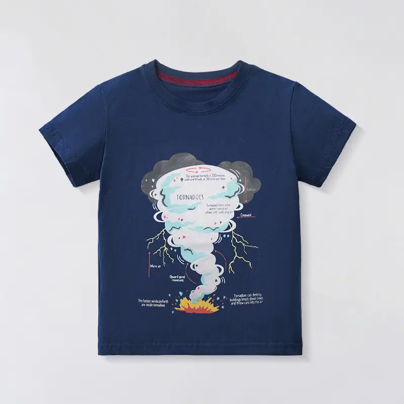 2025 Cartoon Animal T-Strips for Boys Summer Wear - Image 3
