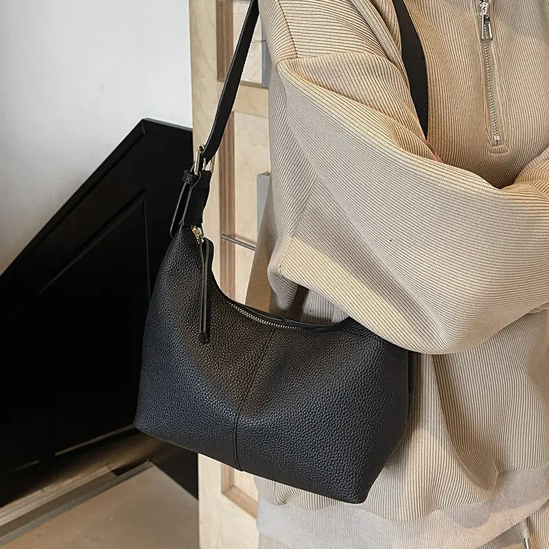 White Korean Style New Dumpling Bag for Women - Image 8