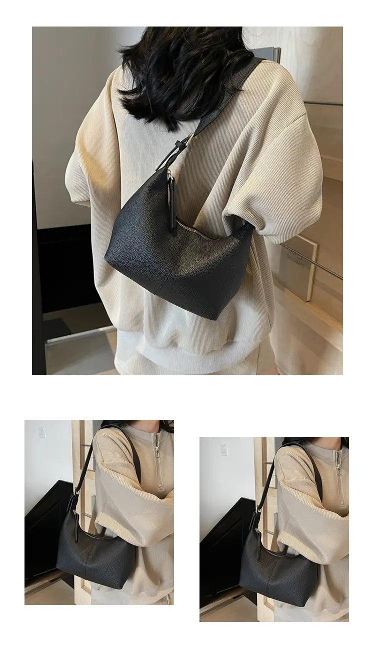 White Korean Style New Dumpling Bag for Women — feature 10