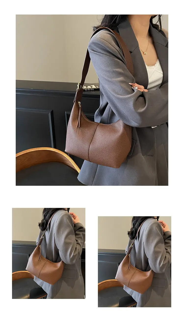 White Korean Style New Dumpling Bag for Women — feature 11