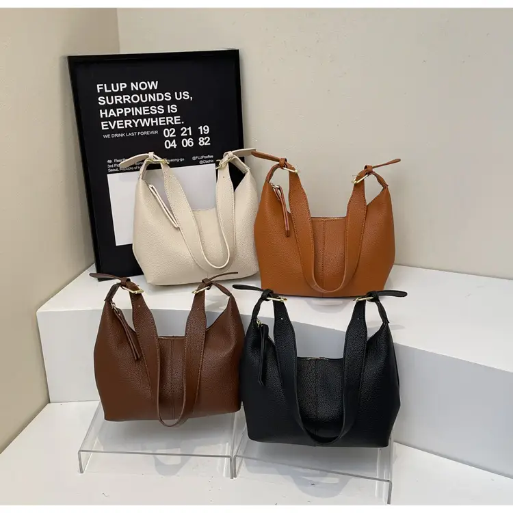 White Korean Style New Dumpling Bag for Women — feature 13