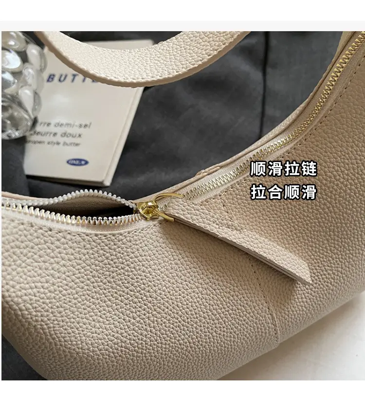 White Korean Style New Dumpling Bag for Women — feature 4