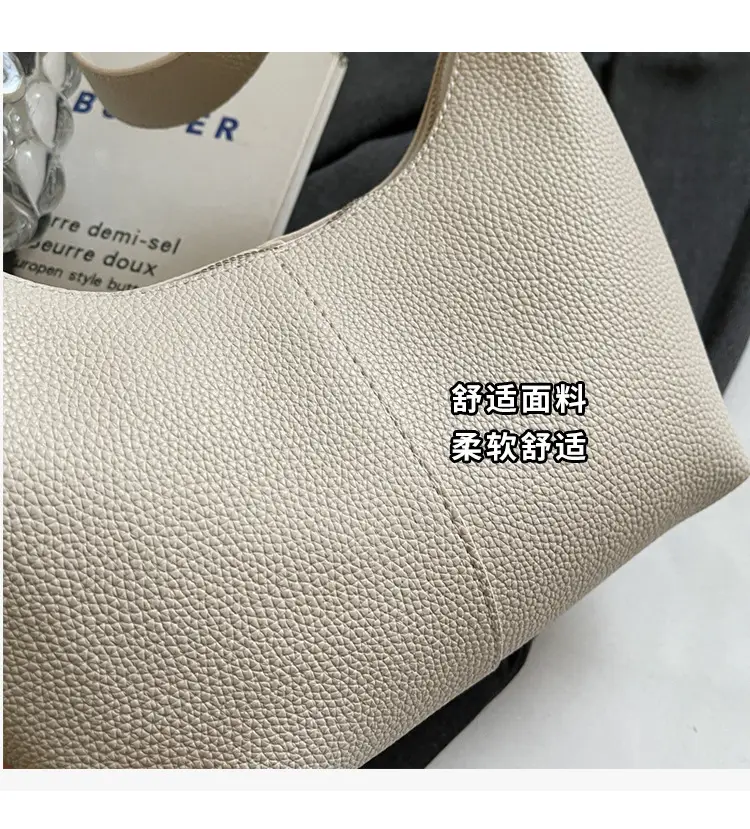 White Korean Style New Dumpling Bag for Women — feature 6