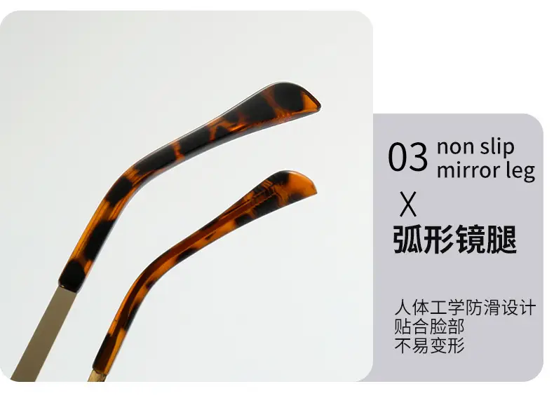 2024 Gold Metal Oval Sunglasses for Men Women — feature 9