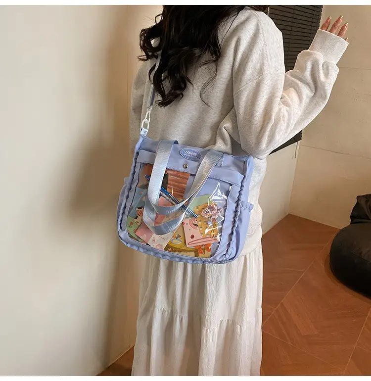 Blue Korean Style Shoulder Crossbody Bag for Women — feature 20