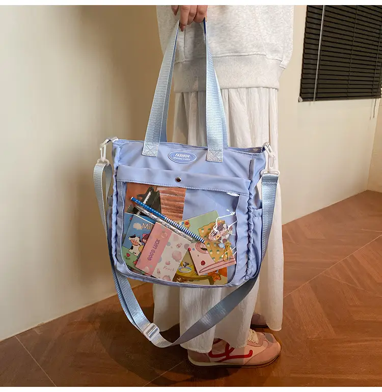 Blue Korean Style Shoulder Crossbody Bag for Women — feature 21