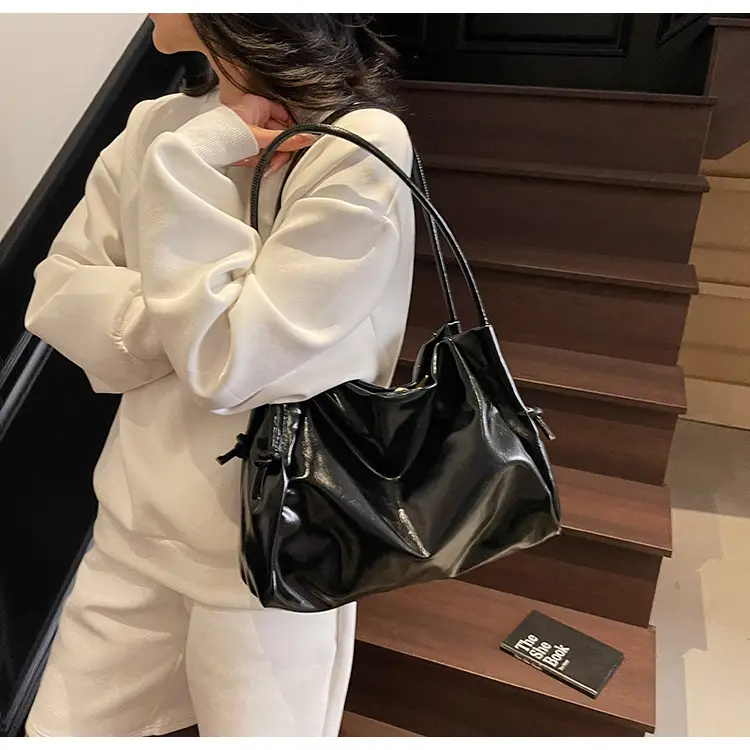Pink Soft Leather Shoulder Bag for Women — feature 20