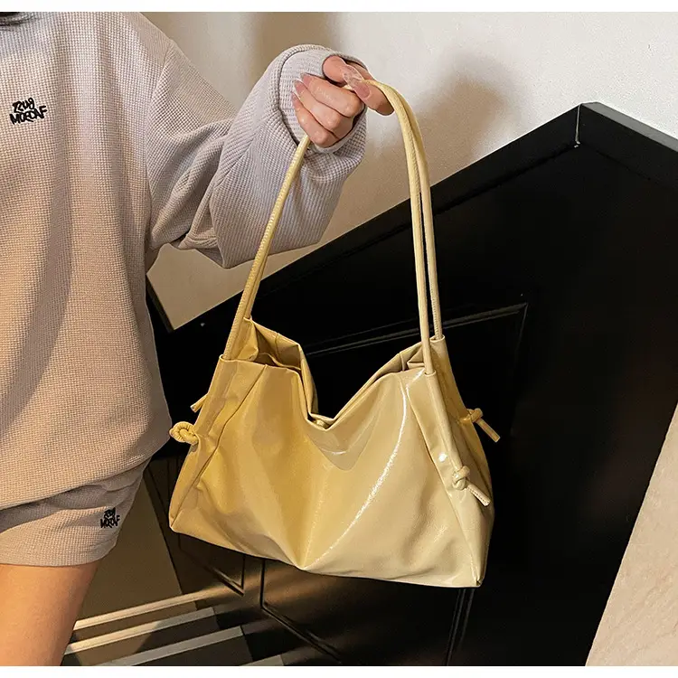 Pink Soft Leather Shoulder Bag for Women — feature 7