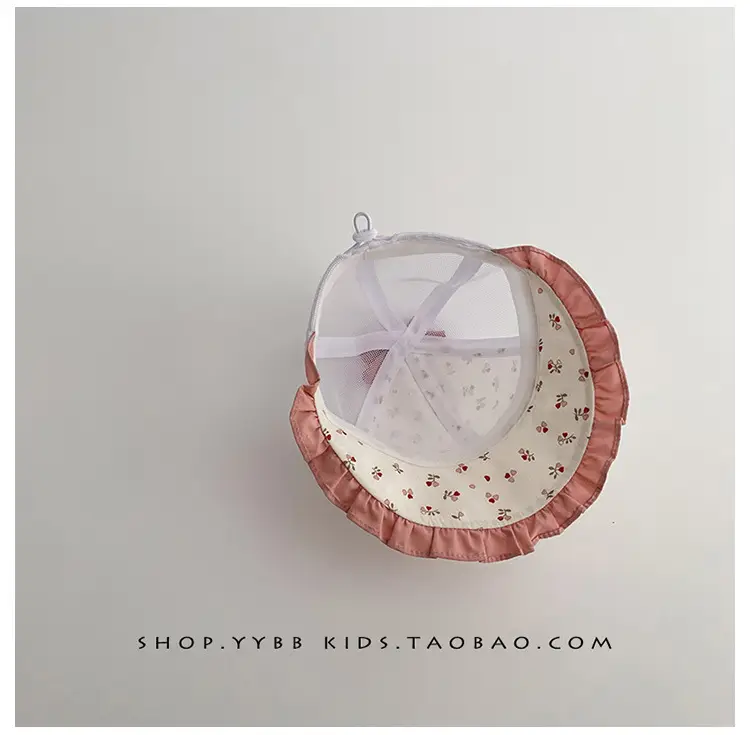 Baby Sun Hat with Mesh Cap & Strawberry Design — feature 11