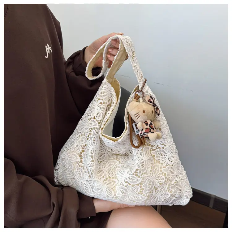 Water-Soluble Lace Shoulder Bag for Women — feature 11