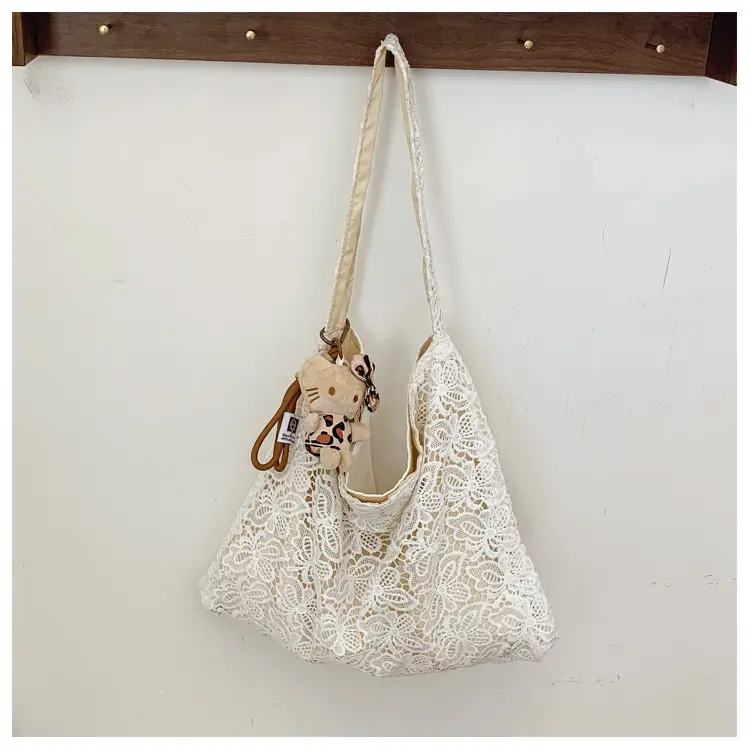 Water-Soluble Lace Shoulder Bag for Women — feature 21