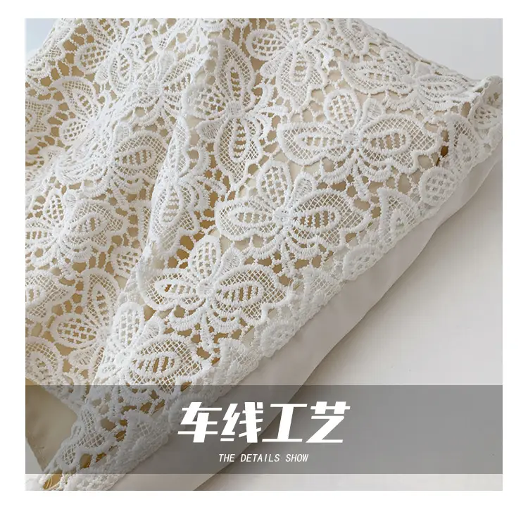Water-Soluble Lace Shoulder Bag for Women — feature 8