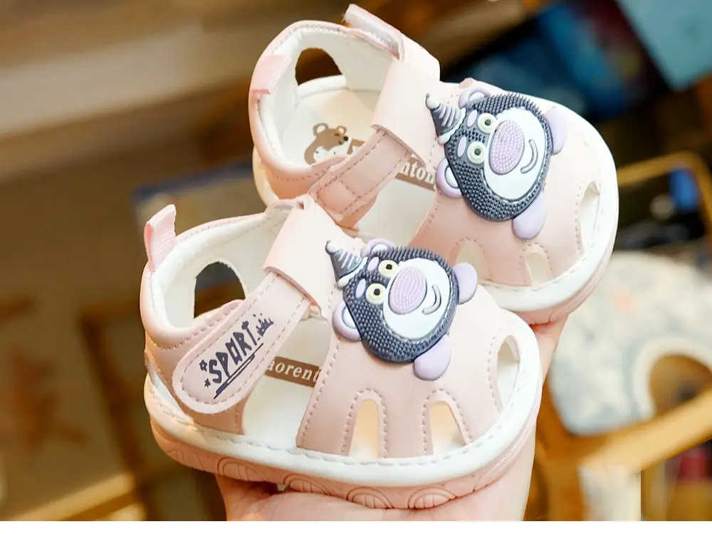 Toddler Cartoon Sandals 1-2Yr Soft Sole Non-Slip — feature 5