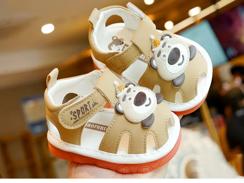 Toddler Cartoon Sandals 1-2Yr Soft Sole Non-Slip — feature 7